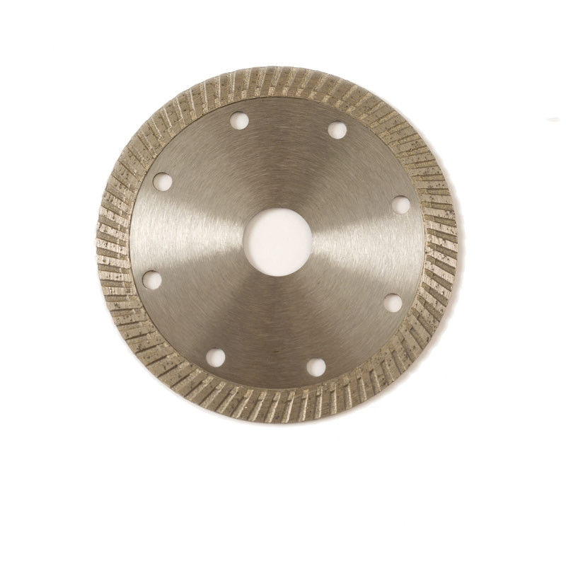 Hoog - kwaliteits Hete Pers 4.5inch 115×1.2/2.0×10×22.23mm Porselein Diamond Blade With Long Life