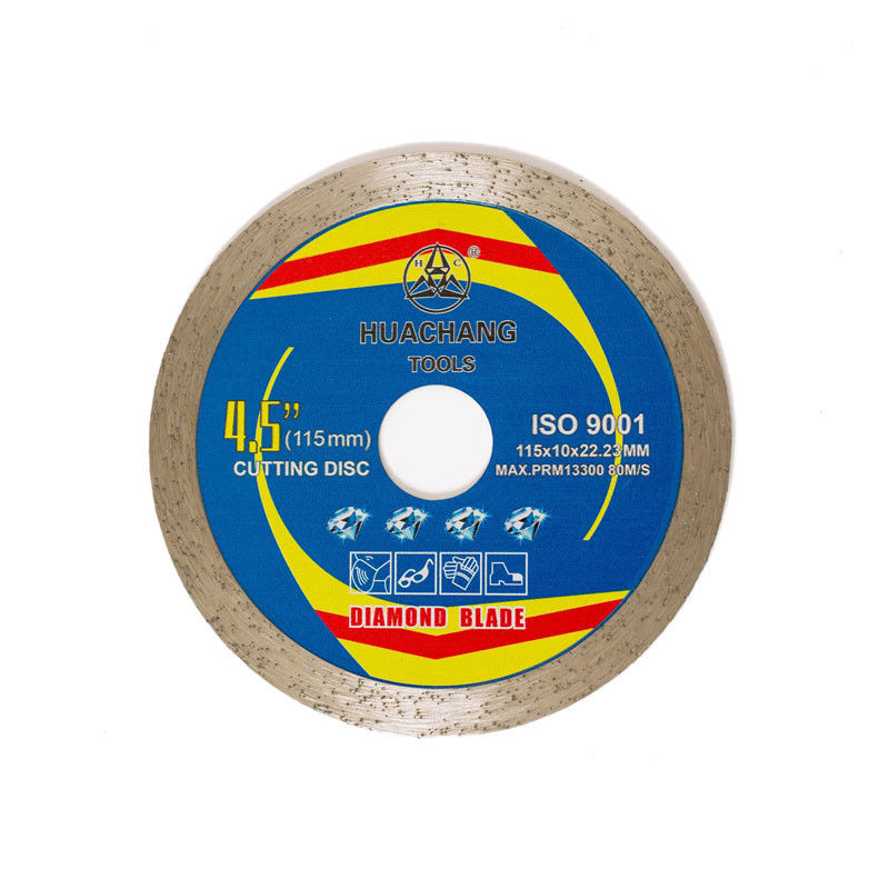 Hete Pers 4.5inch 115×1.2/1.8×10×22.23mm het Algemene Doel van Diamond Tile Saw Blades For, Ceramisch, Marmeren en Concreet