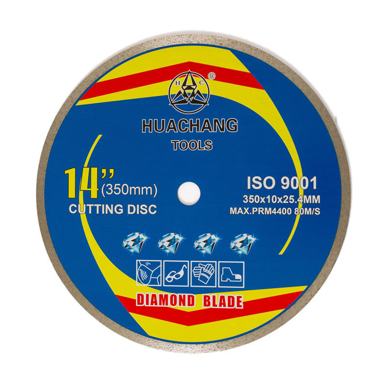 Hete Pers 14inch 350×2.2/3.2×10×25.4mm het Algemene Doel van Diamond Tile Saw Blades For, Ceramisch, Marmeren en Concreet