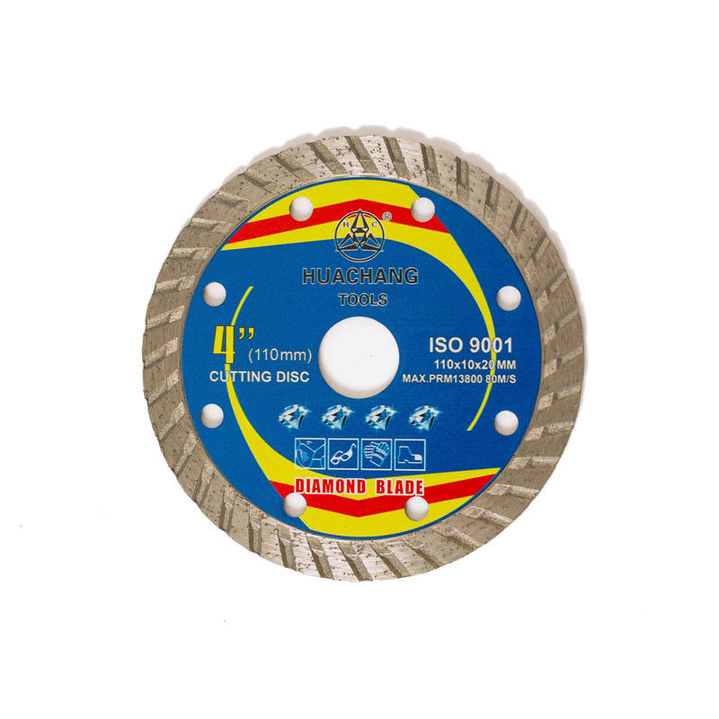Hoog - kwaliteits Hete Pers 4.3inch 110×1.2/1.8×10×20mm Porselein Ceramisch Diamond Blade For General Purpose, Marmer