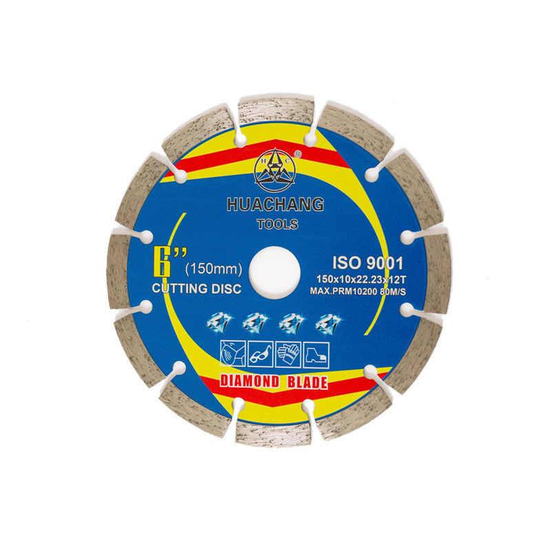 Hete Pers 6 Duim 150×1.4/2.0×10×22.23×12T Diamond Concrete Saw Blade Concrete Diamond Blade For Grinder