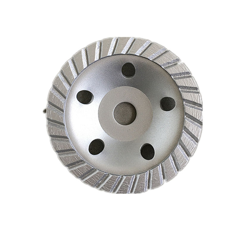 de hete pers 4inch 105×4.5×20×22.23mm sinterde 105mm Diamond Continuous Turbo Grinding Cup Wiel voor Beton, Steen
