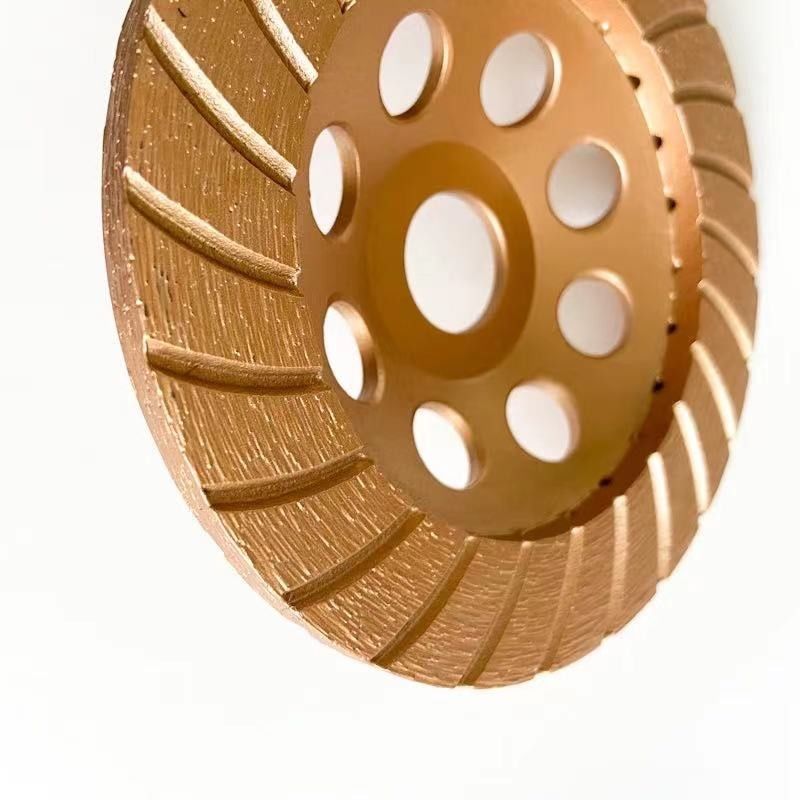 Hoog - kwaliteit 4.5inch 115×4.5×20×22.23Mm Concreet Turbodiamond grinding cup wheel sintered