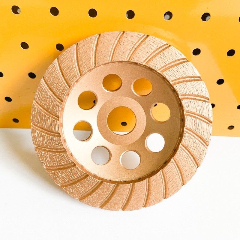 Het HuaChanghulpmiddel 6inch sinterde 150mm Diamond Continuous Turbo Grinding Cup Wiel voor Beton, Steen, Bouwmaterialen