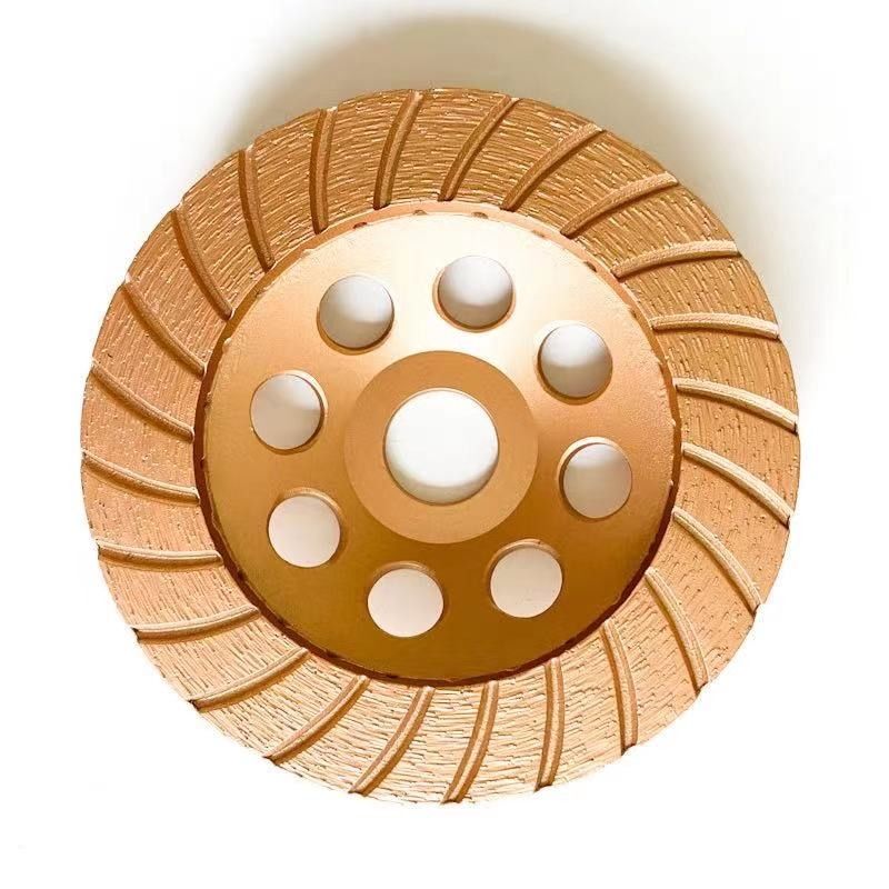 Hoog - kwaliteits7inch 180×4.5×20×22.23mm Diamond Continuous Turbo Grinding Cup Wiel voor Beton, Steen