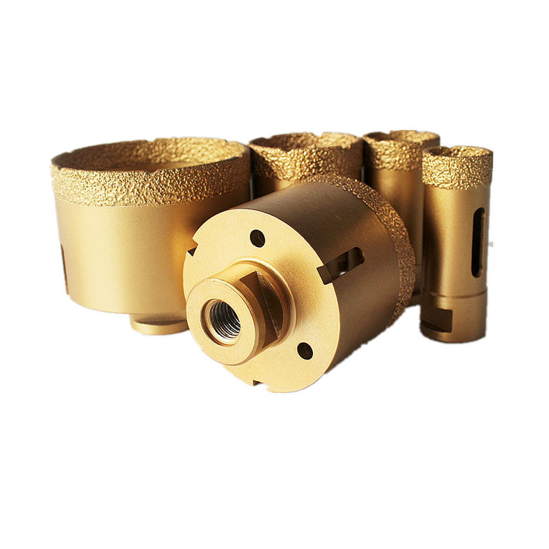 30×12×60×M14 droog van het de Tegelporselein van Diamond Core Drill Bits For Ganite Marmeren de Boorbeetjes met Hoogte - kwaliteit Met lange levensuur