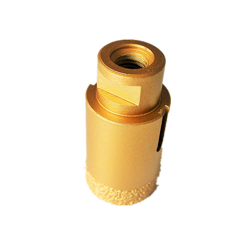 25×60×20×M10 droog Diamond Core Drill Bits met Hoogte - kwaliteit Met lange levensuur voor Ganite-Marmeren de Boorbeetjes van het Tegelporselein
