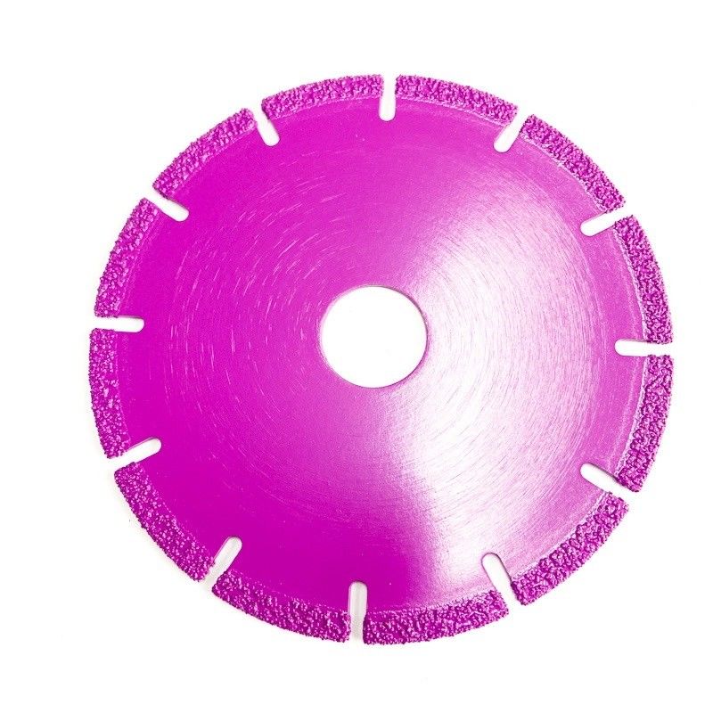 Hoog - kwaliteits100×1.4/2.2×5×20×12t Vacuüm Gesoldeerde Diamond Saw Blade For Machinery Verwerkende industrie