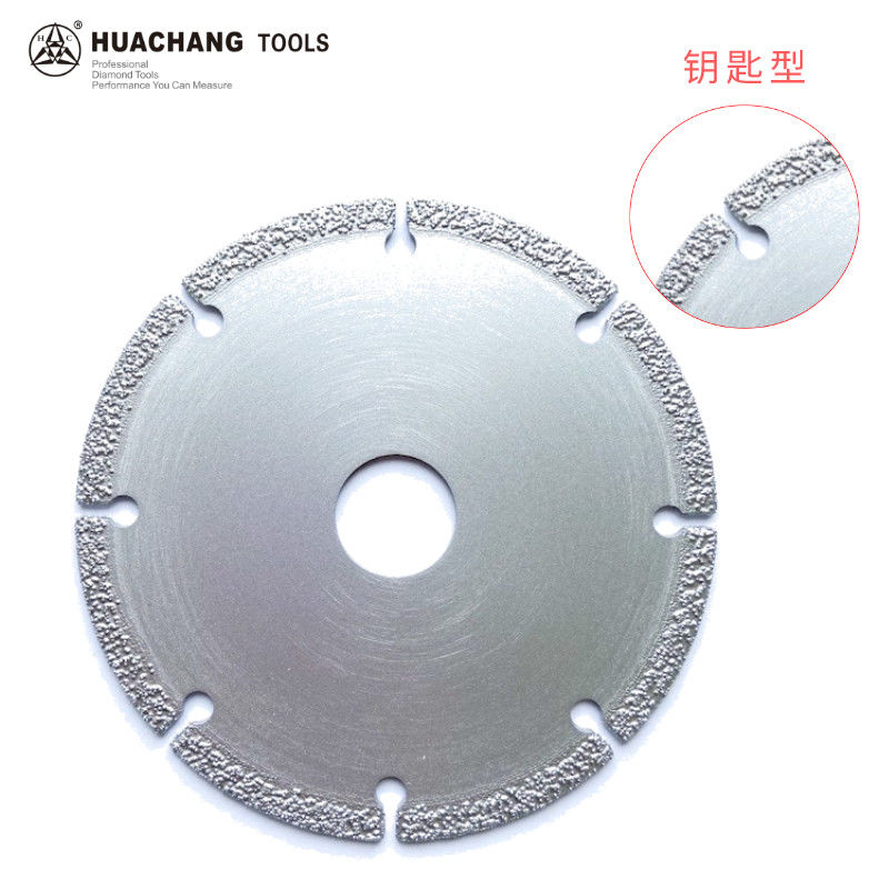 Hoog - kwaliteit 4 Duim ‚105×1.0/1.5×5×20×8T zuigt Gesoldeerd Diamond Grinding Cutting Disc For-Steen Ceramisch Plastic Marmer