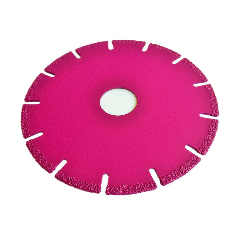 5 duim Vacuüm Gesoldeerd Diamond Marble Cutting Blade 125mm voor Steen Ceramisch Plastiek