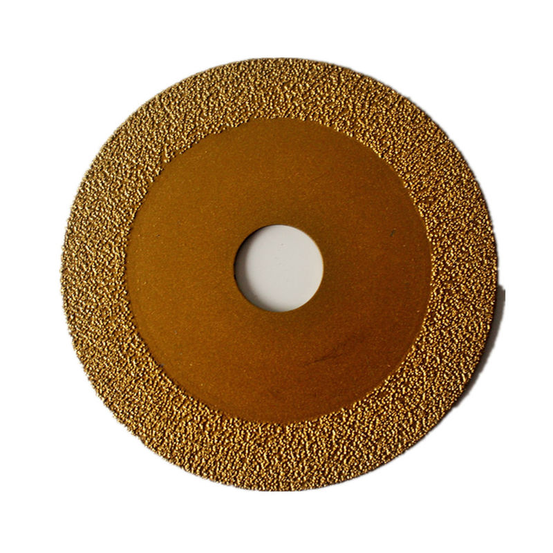100×1.0/1.8×15×20mm de Vacuüm Gesoldeerde Diamond Saw Blade For Cutting Noodsituatie van de het Roestvrije staalbrand van het Gietijzer Marmeren Metaal