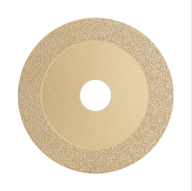 4.3“ van het het Gietijzer Marmeren Metaal van 110×1.2/2.2×5×20 de Vacuüm Gesoldeerde Diamond Saw Blade For Cutting Noodsituatie van de het Roestvrije staalbrand