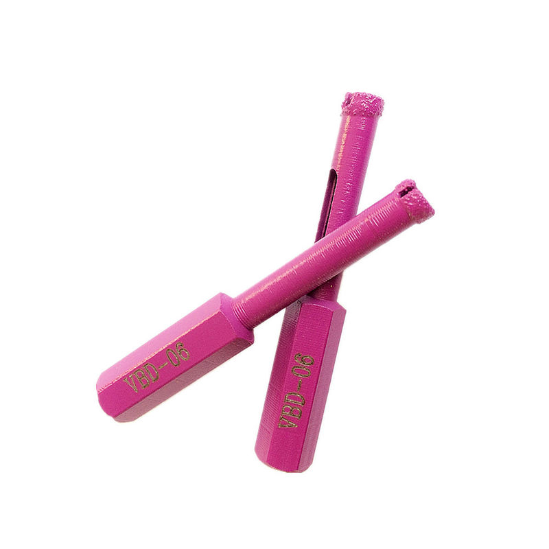 7*65*10mm Droge Diamond Core Drill Bits For Ganite Marmeren de Boorbeetjes van het Tegelporselein met Hoogte - kwaliteit Met lange levensuur