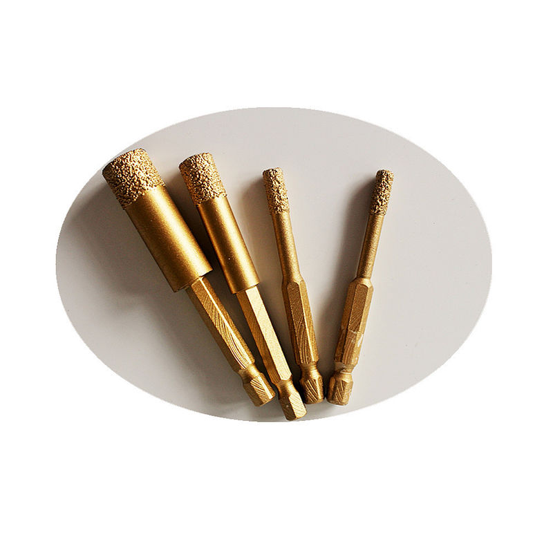 10*65*10mm Droge Diamond Core Drill Bits For Ganite Marmeren de Boorbeetjes van het Tegelporselein met Hoogte - kwaliteit Met lange levensuur