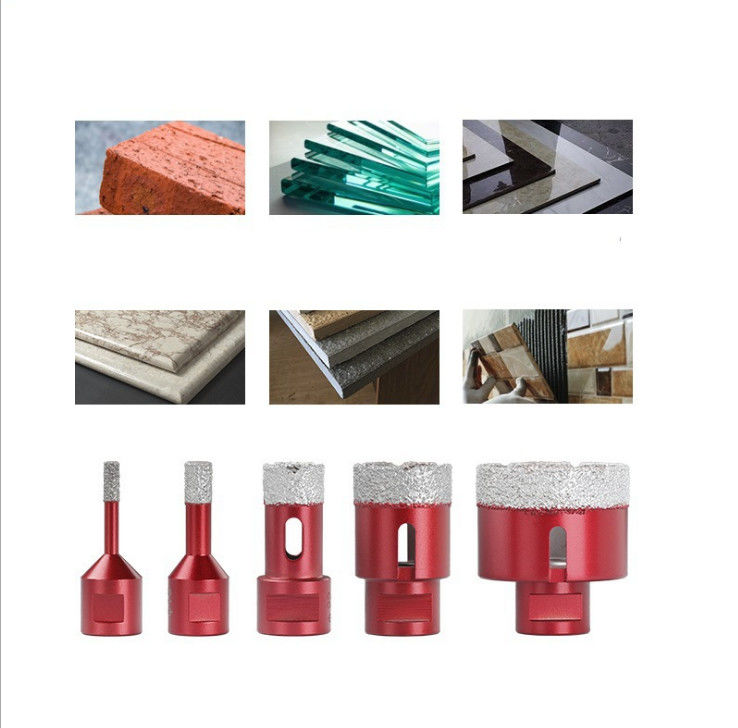 Diamond Core Bits 40×10×60×M14 voor van het de Tegelglas van Porseleinganite de Keramiekmarmer met Hoogte - kwaliteit