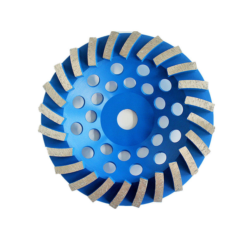 150mm Laser laste Gesegmenteerd Diamond Grinding Cup Wheel For-Beton, Steen, Bouwmateriaal