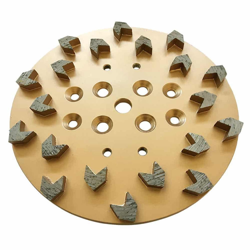 7 in 180mm Laser Gelast Gesegmenteerd Diamond Grinding Cup Wheel For Beton, Steen, Bouwmateriaal