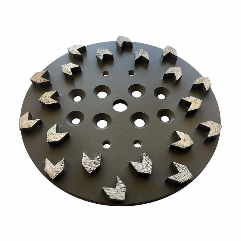230mm Laser laste Gesegmenteerd Diamond Grinding Cup Wheel For-Beton, Steen, Bouwmateriaal