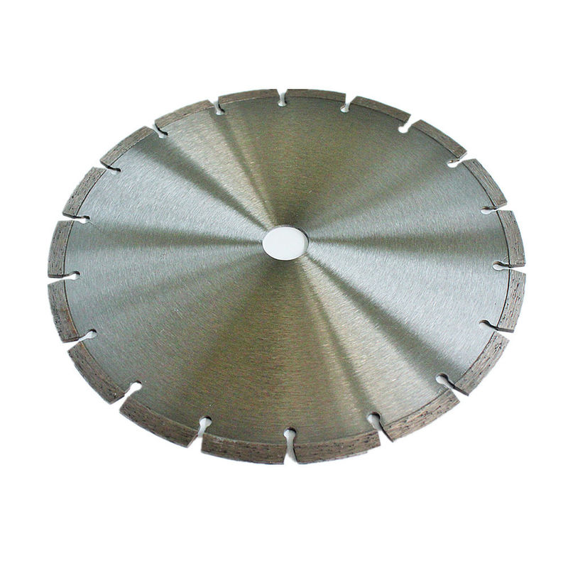 350×3.2/2.2×10×25.4×24T Huachang 14 ' Gelaste Laser Leven van Graniet het Concrete Droge Scherpe Diamond Saw Blade With Long